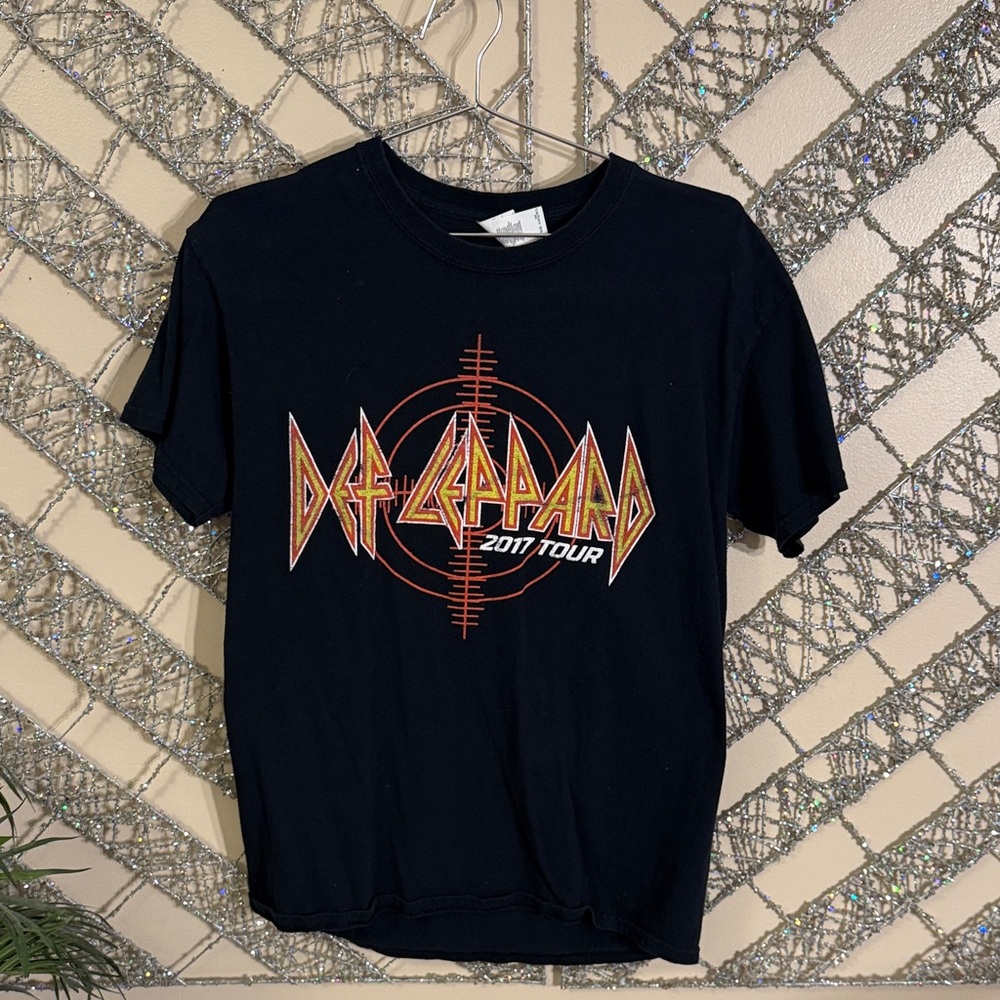Black Def Leppard Tour Tee